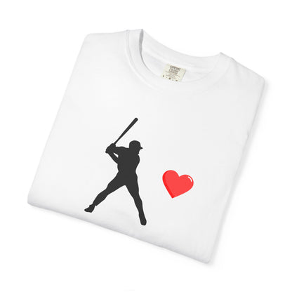 Baseball Love T-Shirt, Unisex Sports Tee, Gift for Baseball Fans, Valentine's Day Shirt, Game Day Apparel, Soft Cotton Top