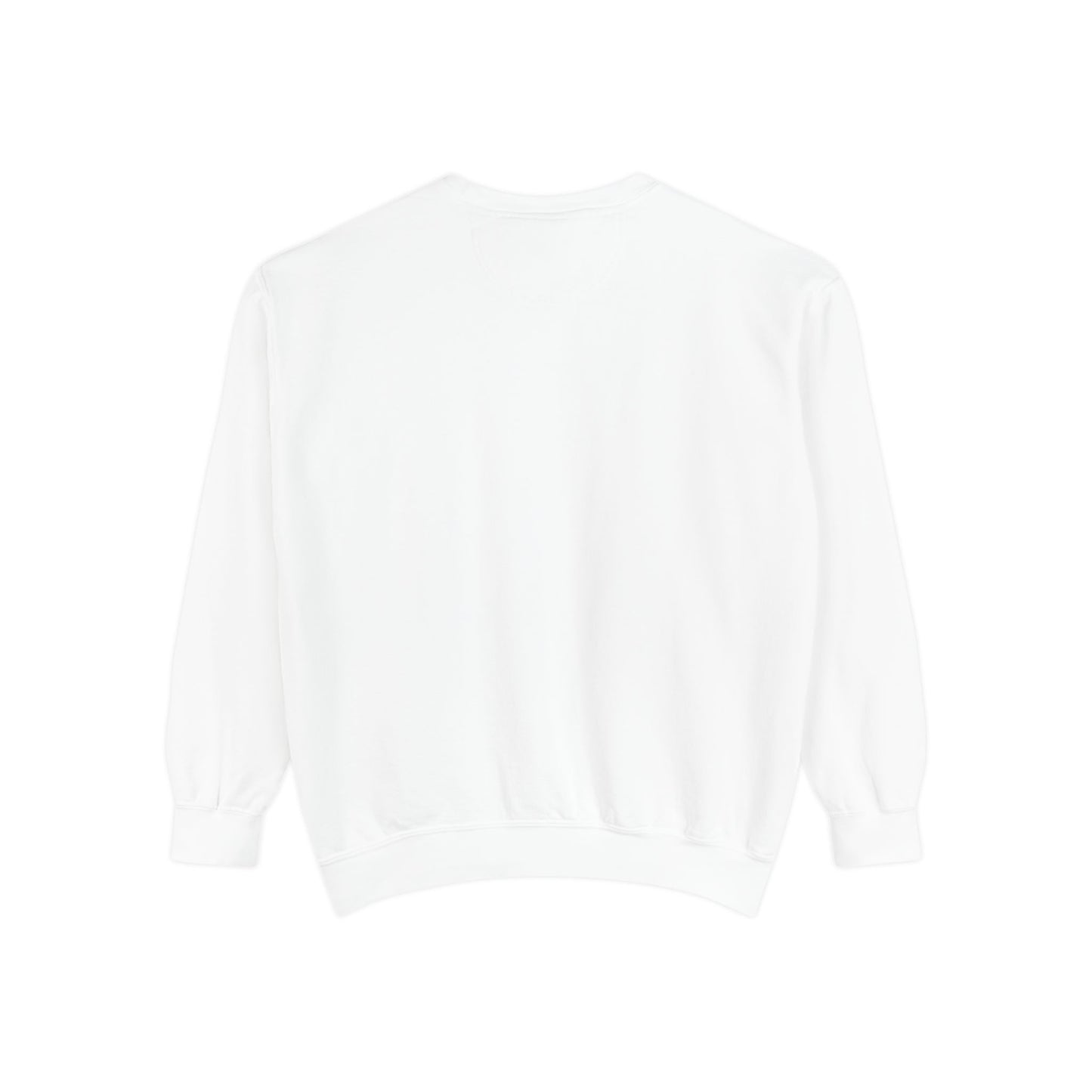 Minimalist Peace Hand Sweatshirt — Small Chest Line Art Crewneck