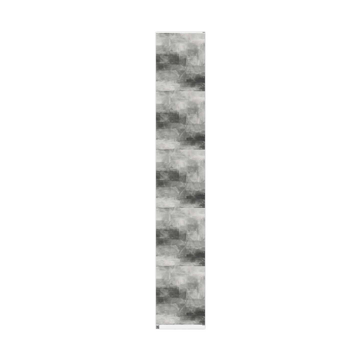 Gray Marble Wrapping Paper Roll — Neutral Watercolor Gift Wrap for Weddings, Birthdays & Minimalist Packaging