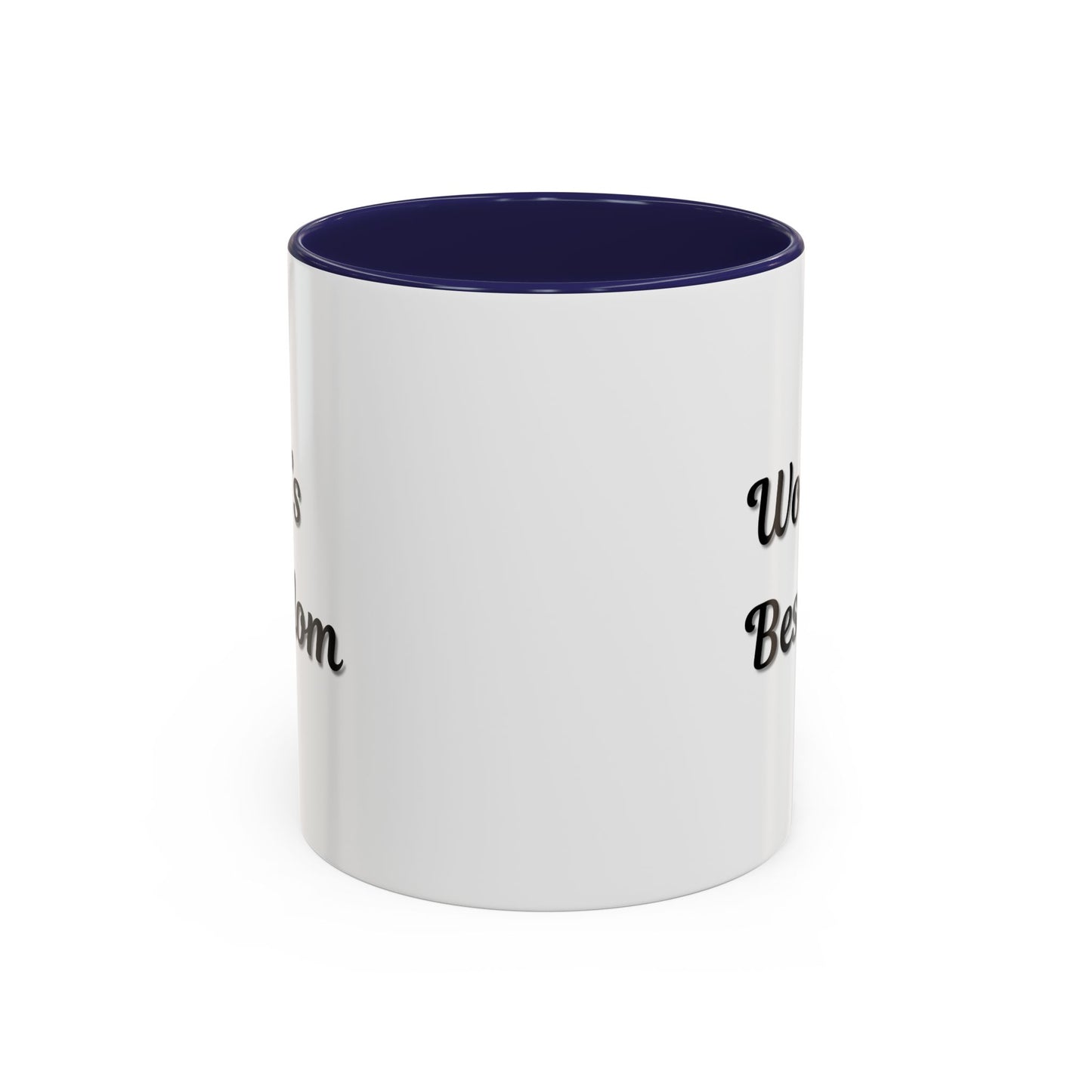 World's Best Mom Accent Coffee Mug - 11oz & 15oz - Perfect Gift for Mother's Day