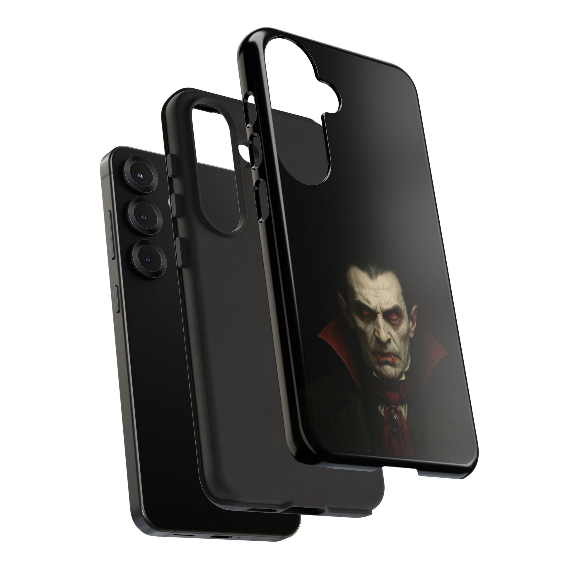 Vampire Phone Case - Tough Cases for Halloween, Gothic Decor, Gifts for Horror Fans, Spooky Accessories, Unique Cellphone Cover - TRV