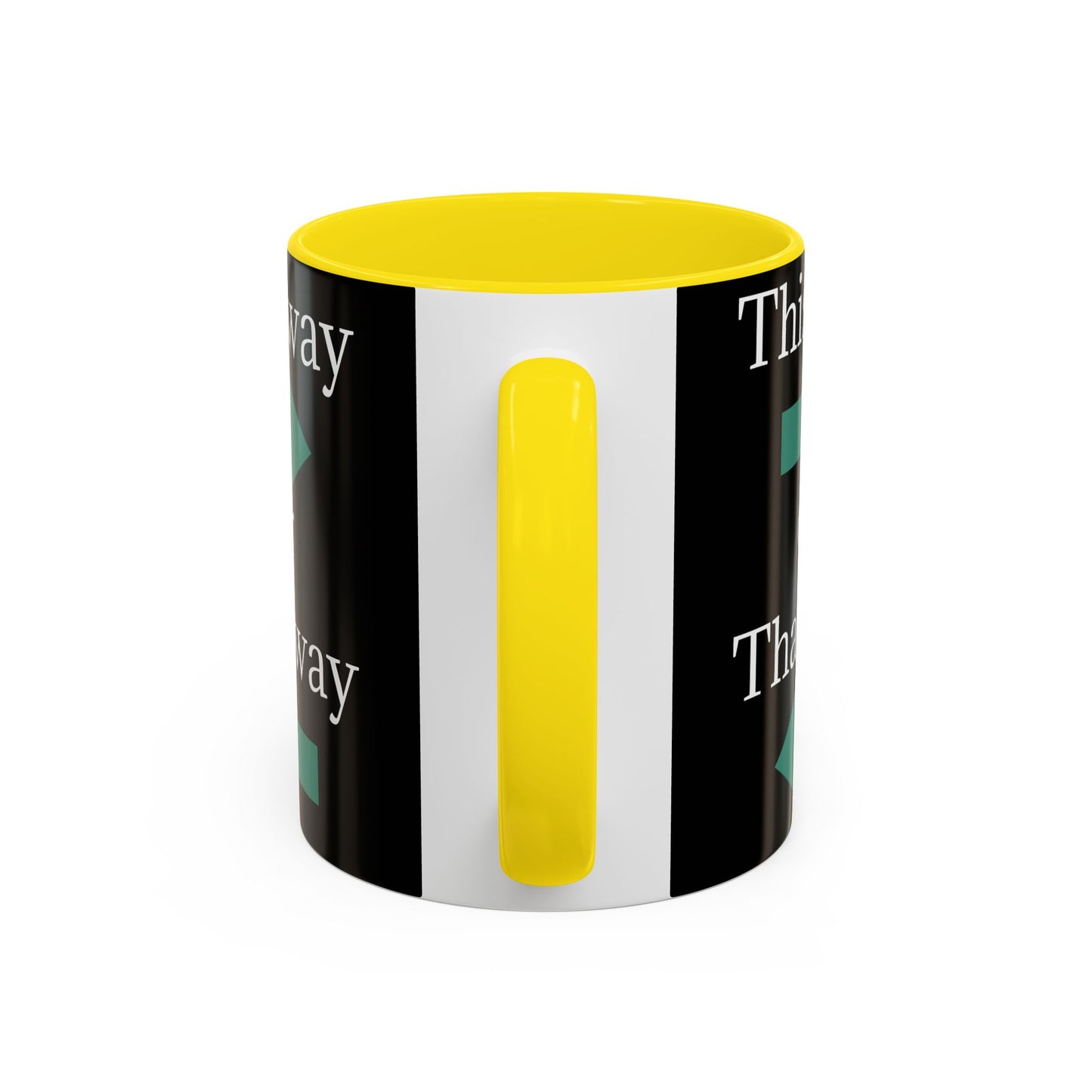 This Way or That Way Coffee Mug | Fun Accent Mug for Home & Office, Gift for Coffee Lovers, Unique Drinkware, Motivational Coffee Cup - TRV