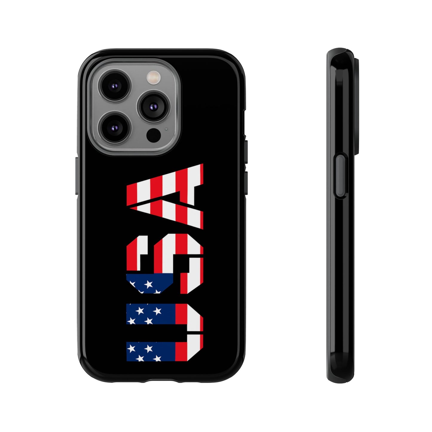 USA Flag Phone Case, Tough Phone Cover, Patriotic Gift, Independence Day Accessory, American Pride Mobile Case - TRV