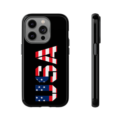 USA Flag Phone Case, Tough Phone Cover, Patriotic Gift, Independence Day Accessory, American Pride Mobile Case - TRV