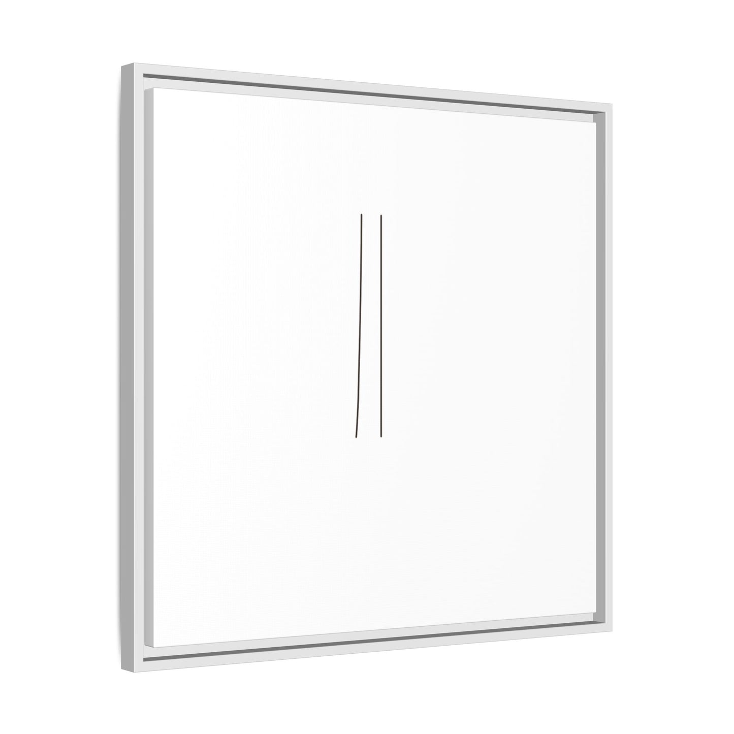 Minimal Line Art | Matte Canvas Framed