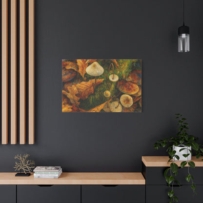 Autumn Mushrooms Canvas - TRV