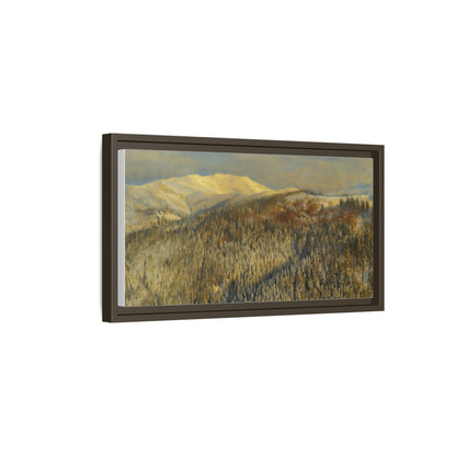 Framed Mountain Canvas Art, Perfect for Home Decor, Nature Wall Art, Gift for Nature Lovers, Cozy Atmosphere - TRV