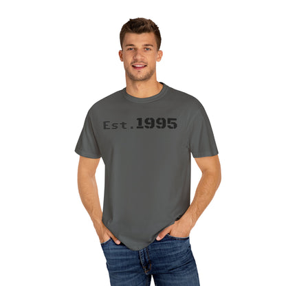 Vintage Est. 1995 T-Shirt, Retro Unisex Tee, Perfect Gift for Birthdays, Casual Wear, Nostalgic Apparel - TRV