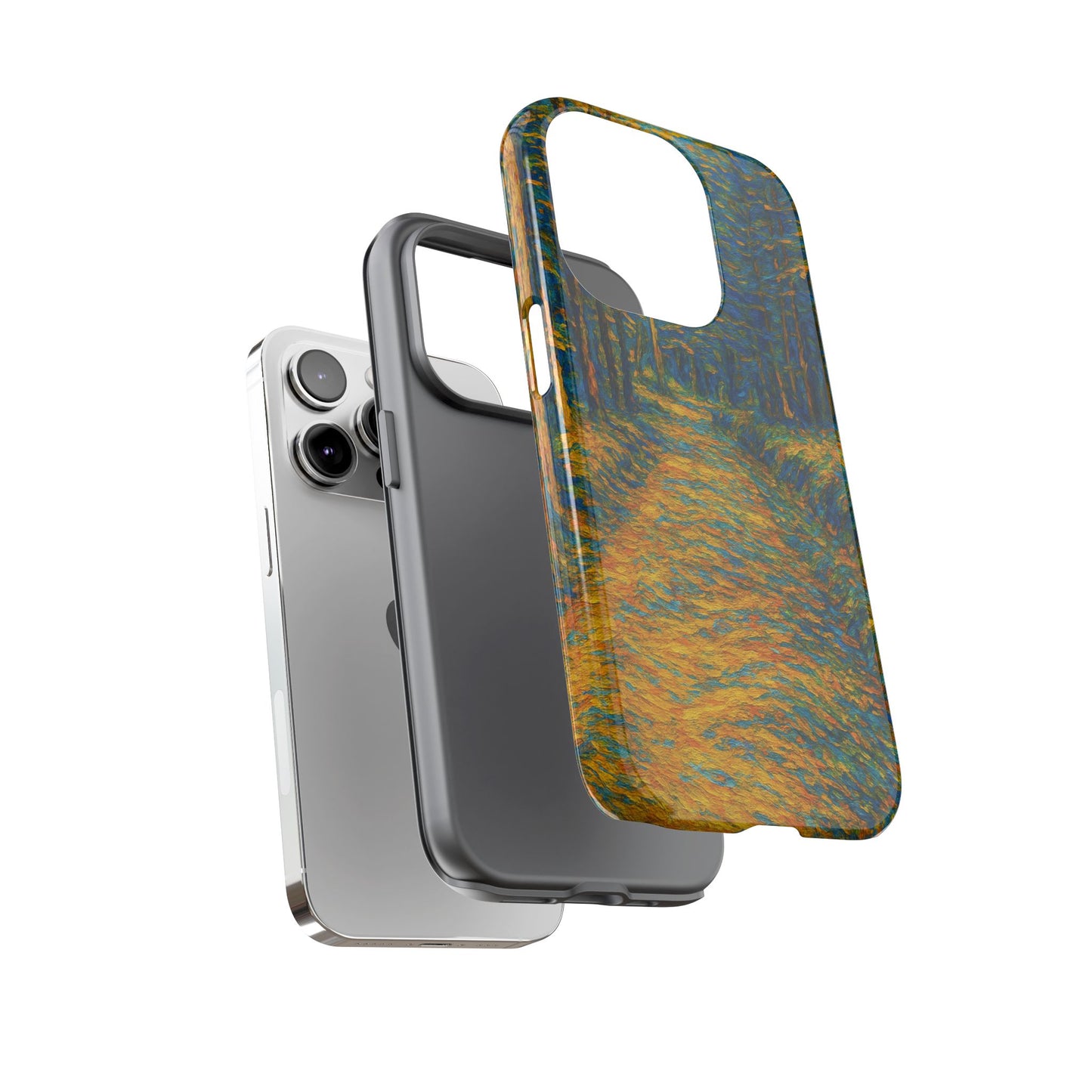 Artistic Phone Case for Nature Lovers, Tough Cases, Vibrant Design, Gift for Friends, Phone Accessories, Unique Artwork - TRV