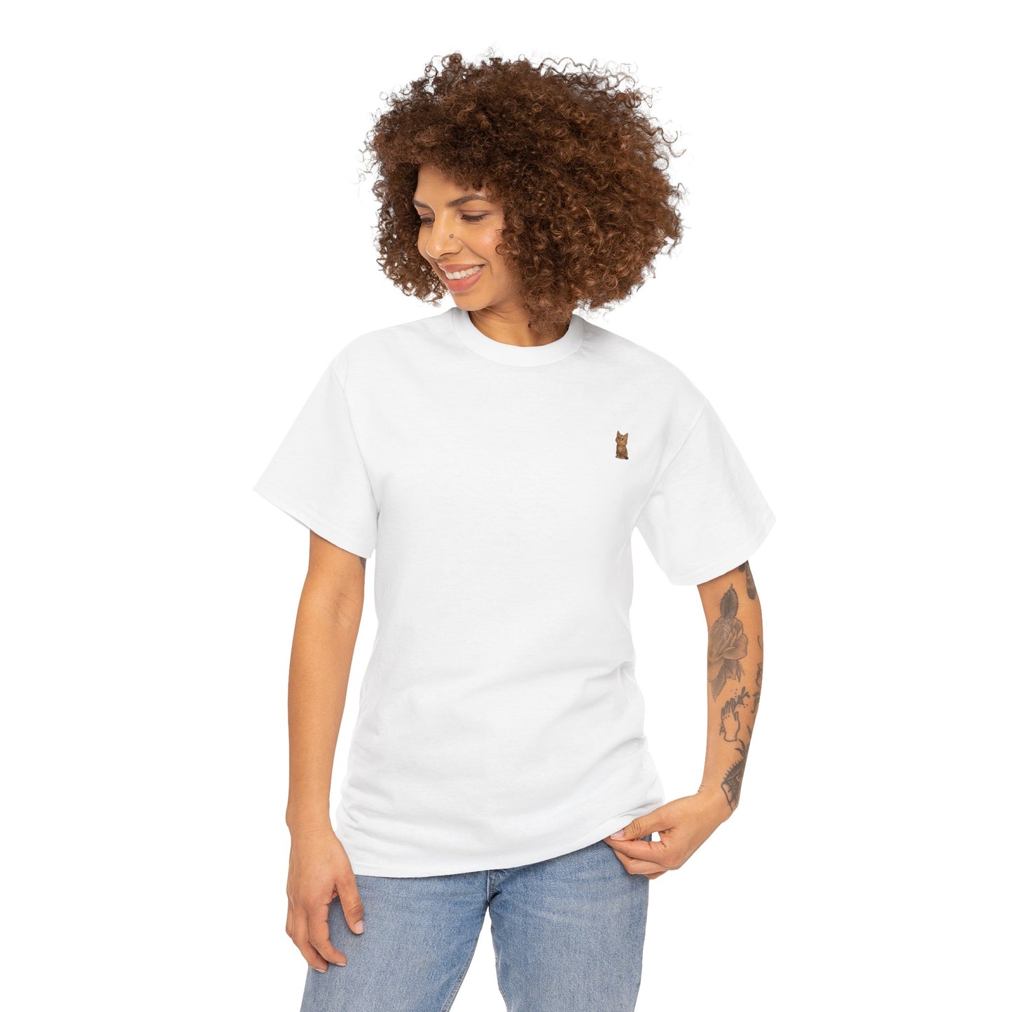 Adorable Cat Graphic Tee, Cute Pet Lover's Shirt, Animal Lover's Gift, Cozy Everyday T-Shirt, Perfect for Cat Lovers