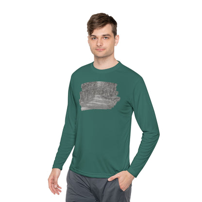 Unisex Long Sleeve Tee - Nature Inspired Design, Comfortable Graphic Shirt for Outdoor Lovers, Casual Wear, Gift for Nature [...] - TRV