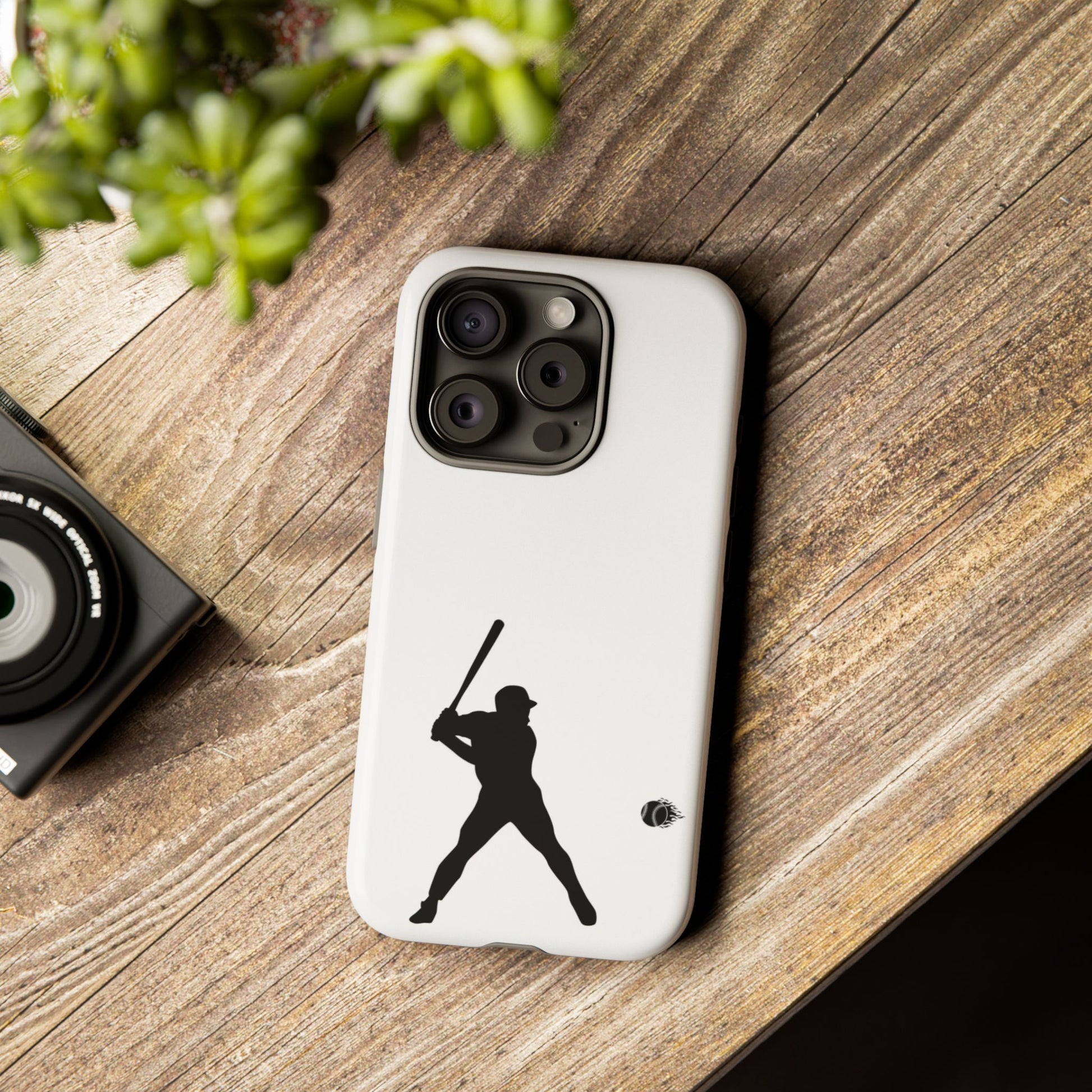 Baseball Phone Case, Sporty Accessories for Fans, Tough Cases, Gift for Athletes, Perfect for Sports Enthusiasts - TRV