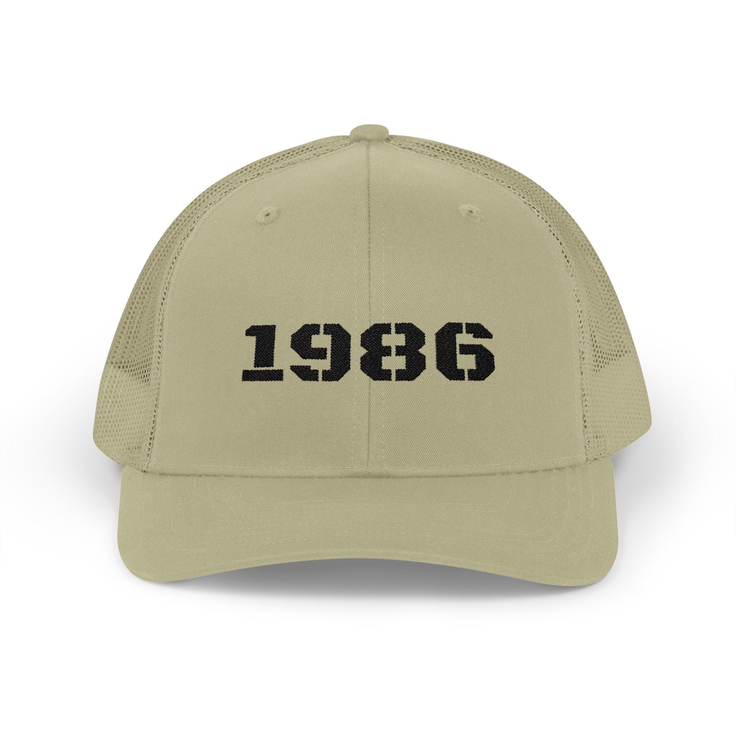 Retro 1986 Snapback Trucker Cap | Vintage Style Cap for Birthdays, Gifts, Sports, and Everyday Wear - TRV