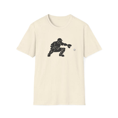 Baseball Catcher Unisex Softstyle T-Shirt, Sports Apparel, Gift for Athletes, Workout Gear, Casual Wear, Special Occasions