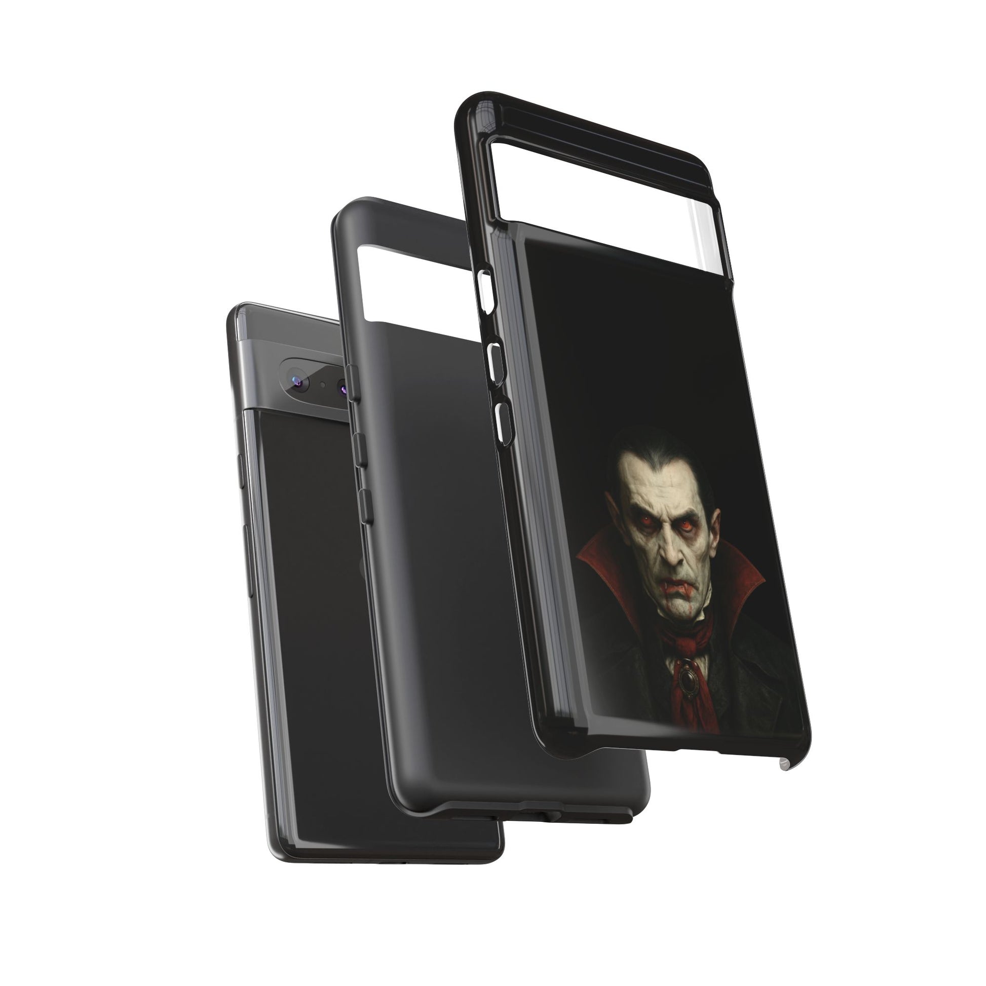 Vampire Phone Case - Tough Cases for Halloween, Gothic Decor, Gifts for Horror Fans, Spooky Accessories, Unique Cellphone Cover - TRV