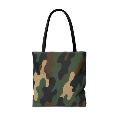 Stylish Camouflage Tote Bag, Reusable Shopping Bag, Beach Tote, Casual Carry-All, Gift for Him or Her - TRV