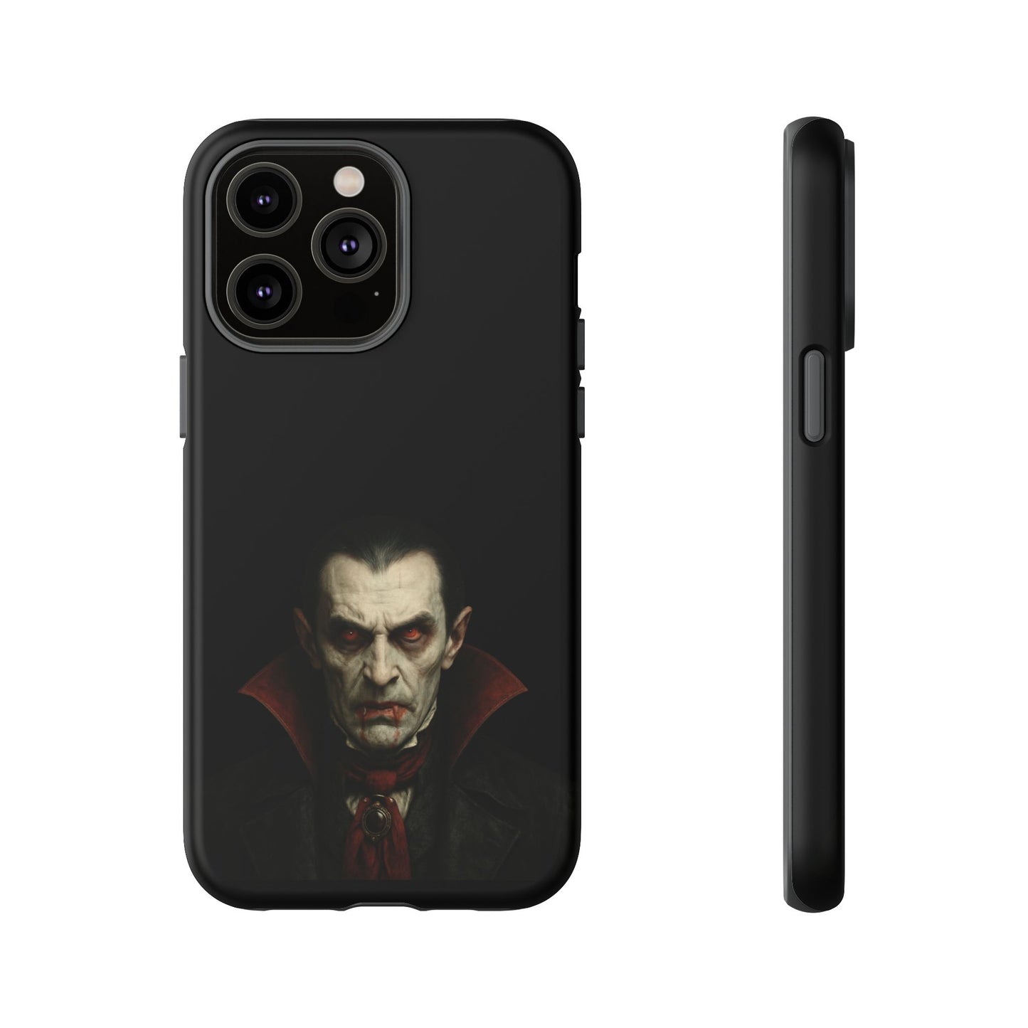 Vampire Phone Case - Tough Cases for Halloween, Gothic Decor, Gifts for Horror Fans, Spooky Accessories, Unique Cellphone Cover - TRV