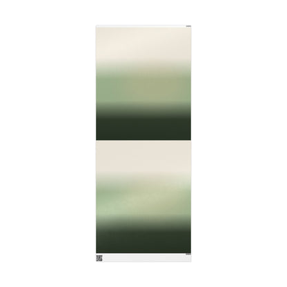 Ombre Sage Wrapping Paper Roll — Neutral Green Gradient Gift Wrap