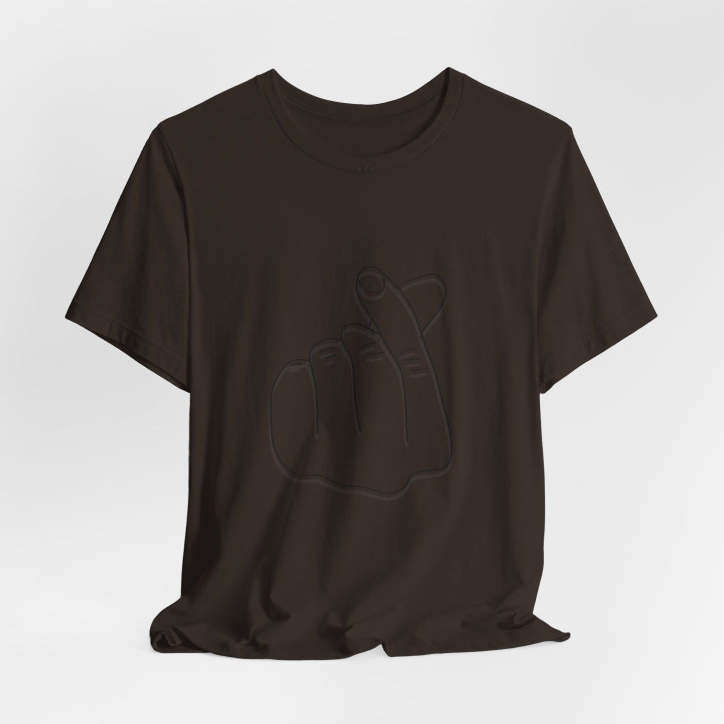 Minimalist Hand Sign Unisex Tee | Casual Everyday Wear | Perfect for Gift Givers