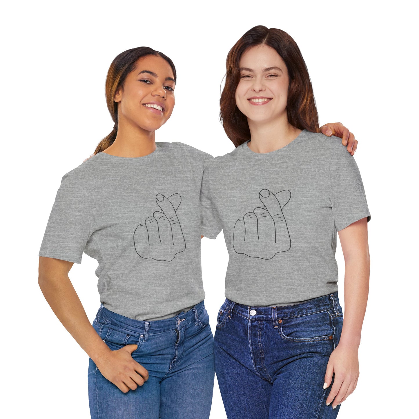Minimalist Hand Sign Unisex Tee | Casual Everyday Wear | Perfect for Gift Givers