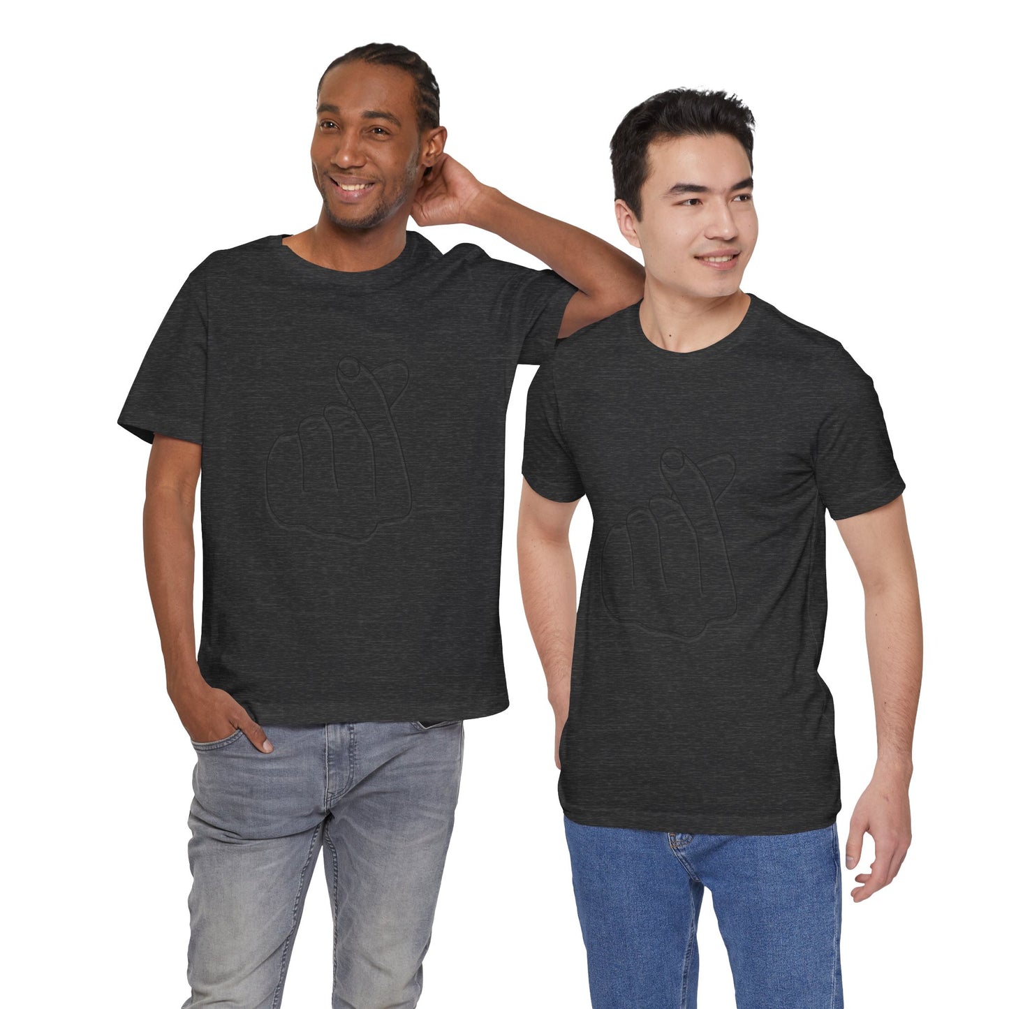Minimalist Hand Sign Unisex Tee | Casual Everyday Wear | Perfect for Gift Givers