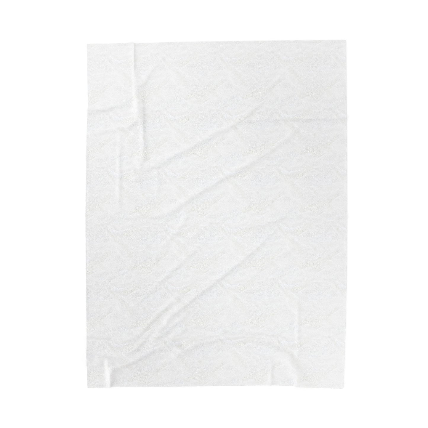Cozy Velveteen Plush Blanket - Soft Textured Throw for Relaxation & Comfort - TRV