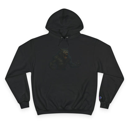 Werewolf Champion Hoodie - Edgy Graphic Sweatshirt for Gamers, Perfect for Gifts, Casual Wear, Fall Fashion, Anime Lovers - TRV