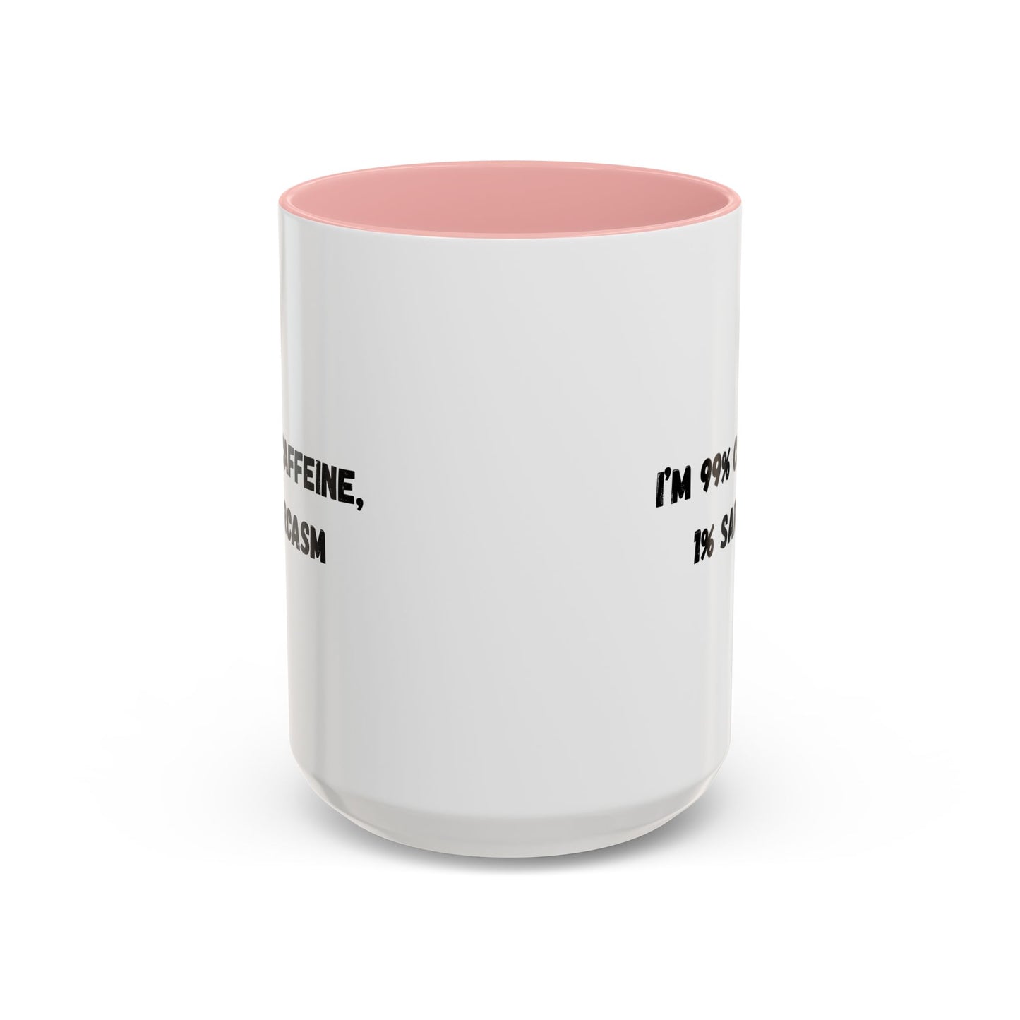 Sarcastic Coffee Mug - Funny Gift for Coffee Lovers, Black and White Accent Mug, Gift for Birthdays, Office Humor, Caffeine Enthusiasts