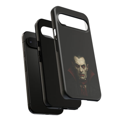 Vampire Phone Case - Tough Cases for Halloween, Gothic Decor, Gifts for Horror Fans, Spooky Accessories, Unique Cellphone Cover - TRV