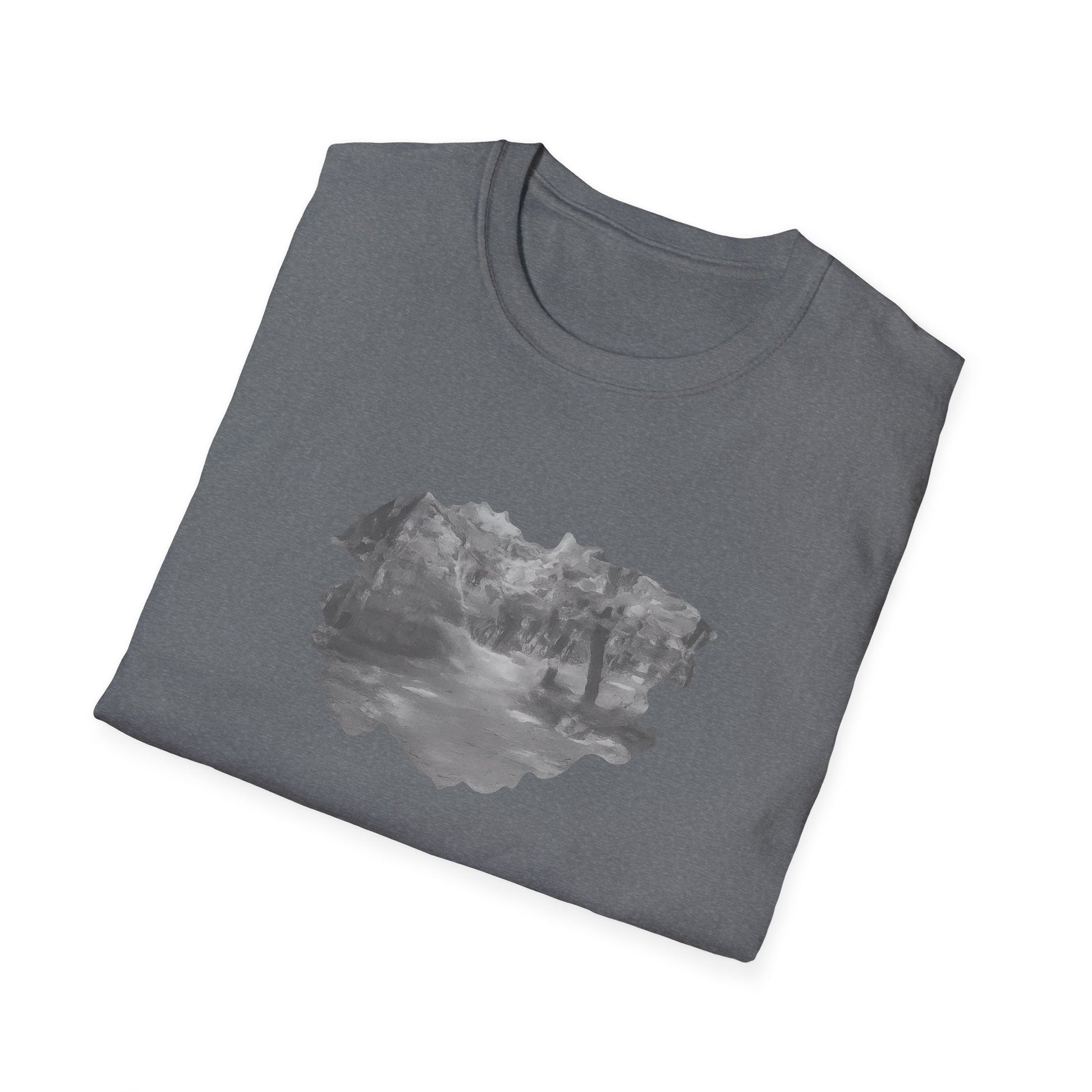Serene Nature Landscape T-Shirt - Comfortable Unisex Tee, Outdoor Adventures, Nature Lover Gift, Casual Wear, Stylish Spring Top - TRV