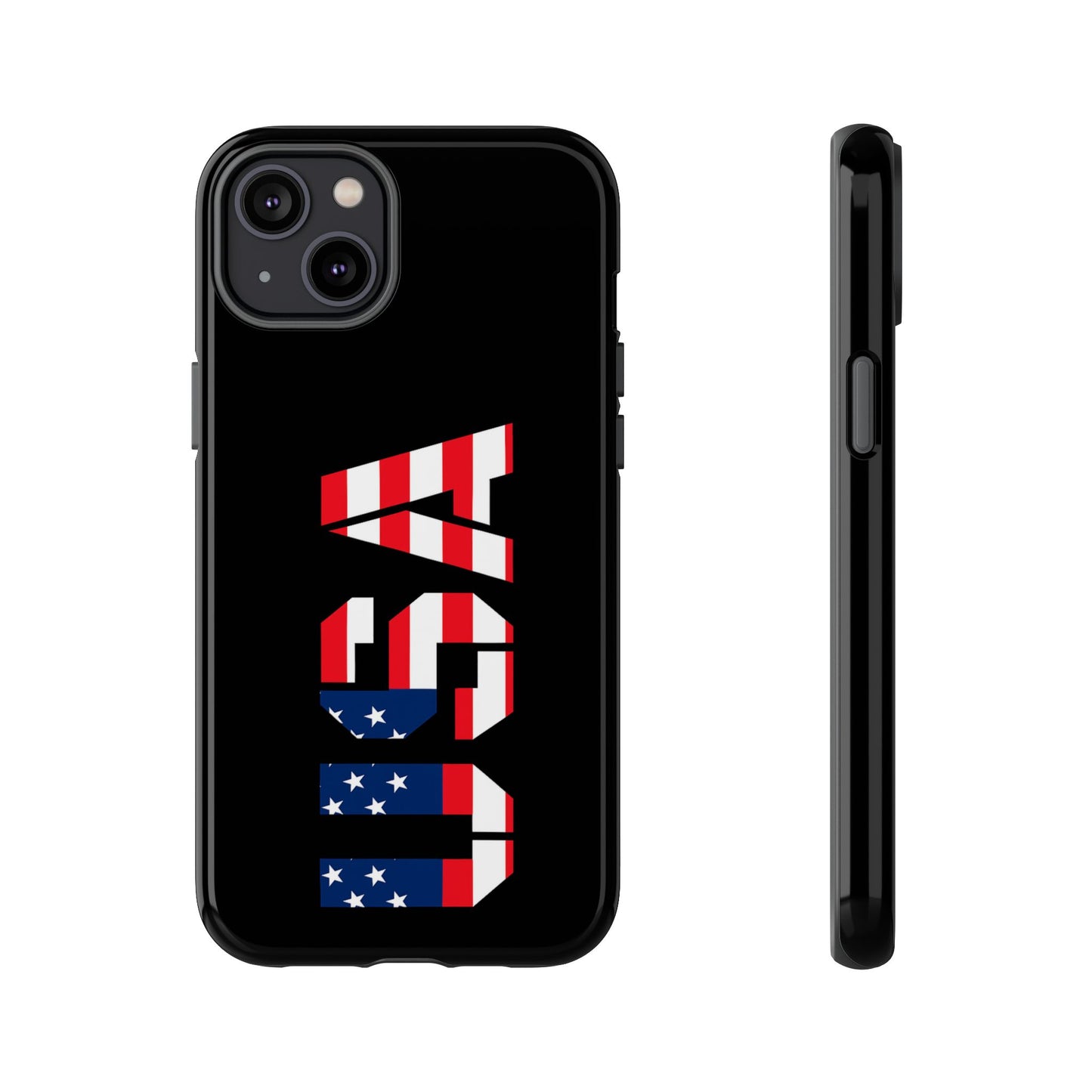 USA Flag Phone Case, Tough Phone Cover, Patriotic Gift, Independence Day Accessory, American Pride Mobile Case - TRV