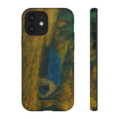 Artistic Phone Case by Tough Cases, Nature-Inspired Phone Protection, Unique Gift for Nature Lovers, Stylish Accessory, Fall Aesthetic - TRV