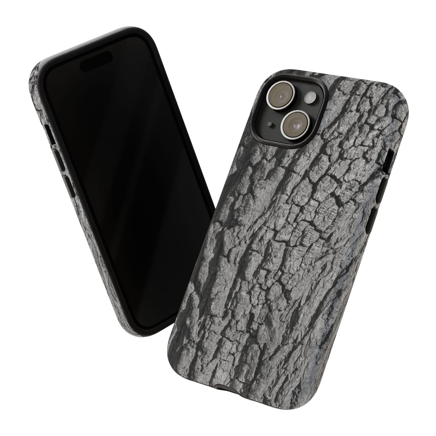 Rustic Bark Phone Case - Tough and Durable Protection - TRV