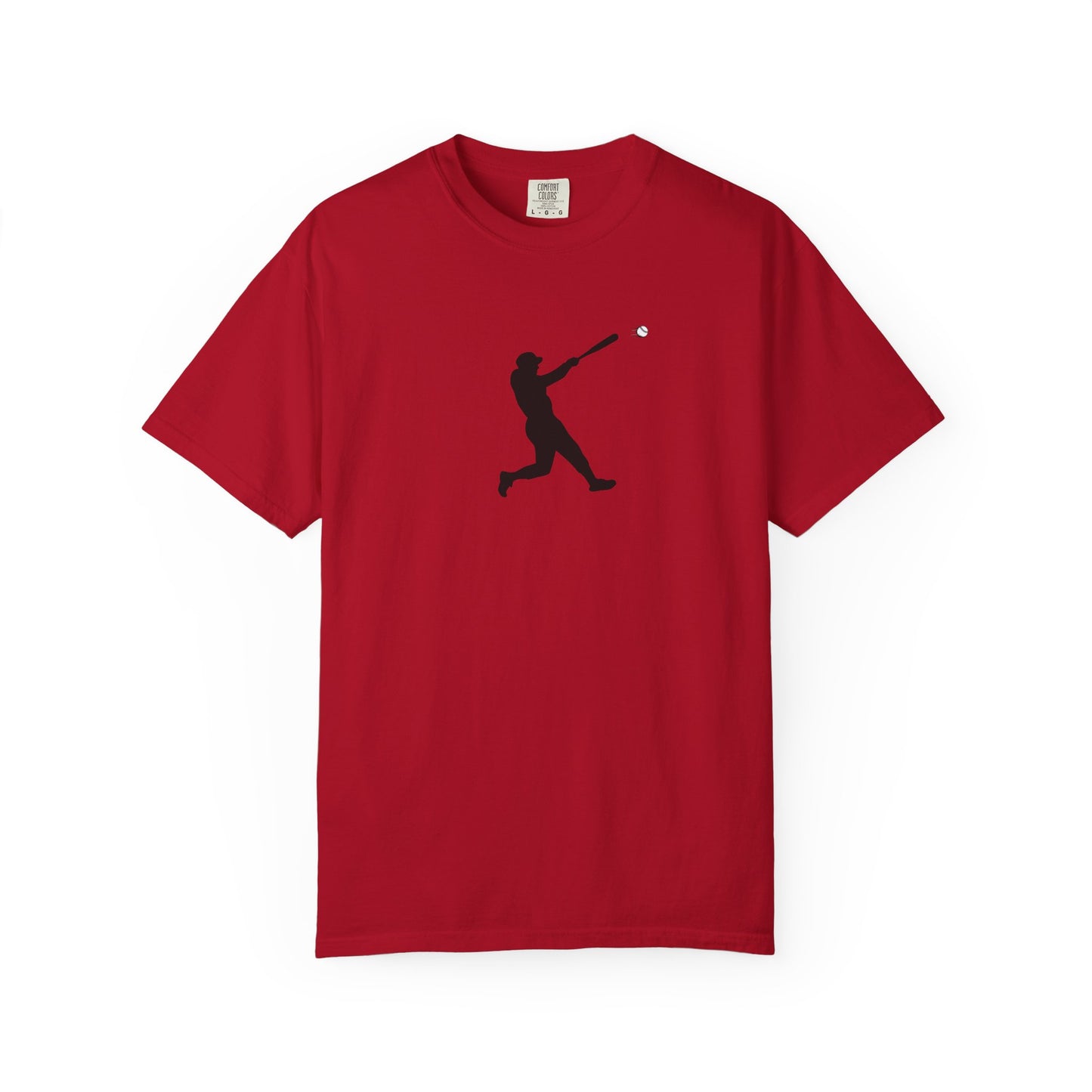 Sporty Garment-Dyed T-Shirt for Baseball Lovers, Casual Tee, Unisex Sports Shirt, Perfect Gift for Athletes, Outdoor Activities - TRV