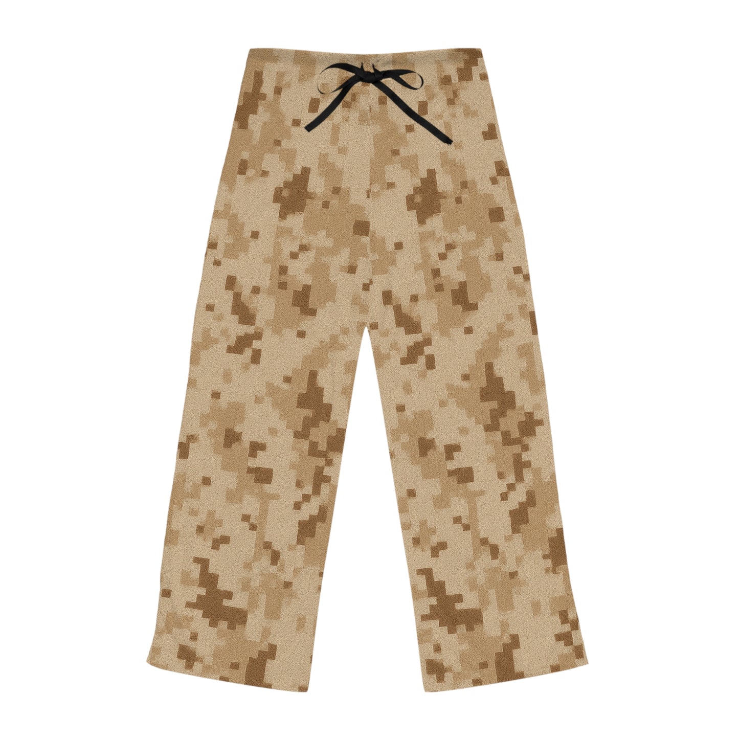 Camo Print Women's Pajama Pants, Cozy Nightwear, Relaxing Sleep Pants, Gift for Her, Lounge Pants - TRV