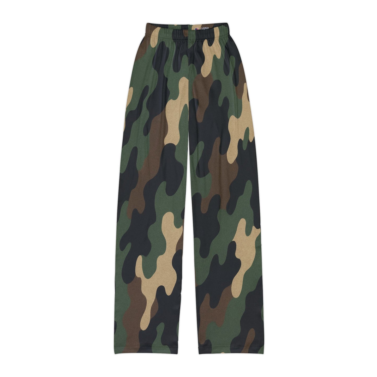 Camouflage Kids Lounge Pants - Comfortable Playwear, Perfect for Relaxation, Sleepovers, Movie Nights, Gifts for Young Adventurers - TRV