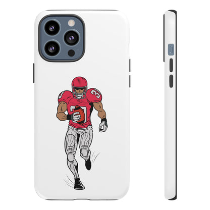Football Player Tough Case, Sports Phone Cover, Athlete Gift, Tough Phone Case, Fall Sports, Football Lover's Accessory - TRV