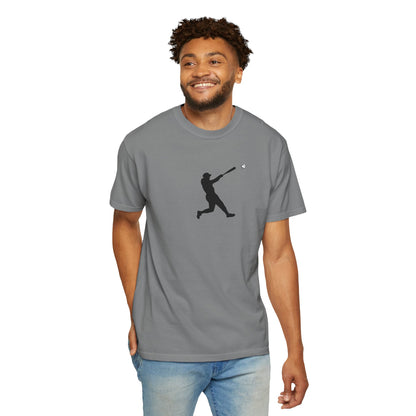 Sporty Garment-Dyed T-Shirt for Baseball Lovers, Casual Tee, Unisex Sports Shirt, Perfect Gift for Athletes, Outdoor Activities - TRV