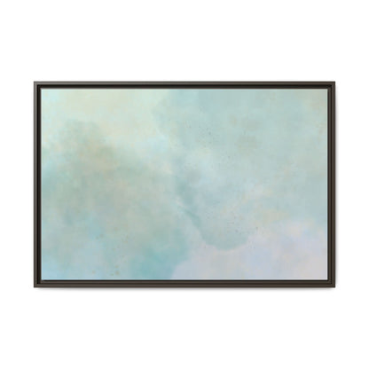 Soft Abstract Pastel Watercolor Matte Canvas