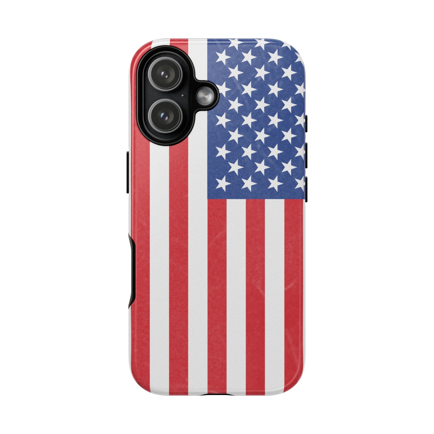Patriotic Phone Case - Tough Cases for Veterans, USA Lovers, Independence Day, Memorial Day, Flag Design - TRV