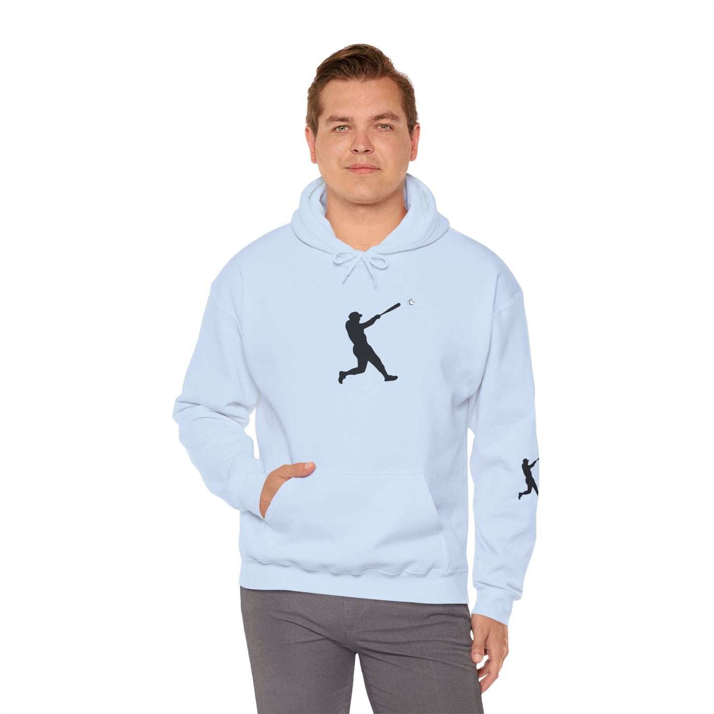 Baseball Swing Unisex Hoodie - Perfect Gift for Athletes, Sports Enthusiasts, Cozy Layer for Cool Days, Great for Team Spirit - TRV