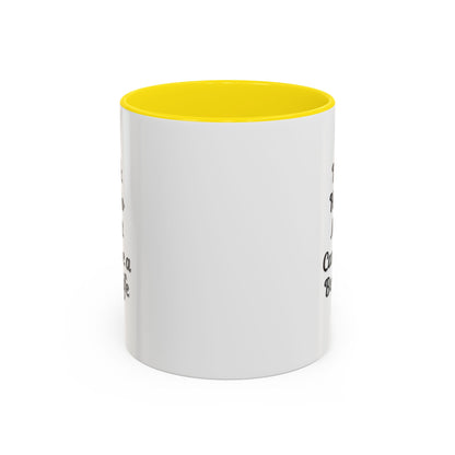 Cat Lover's Accent Coffee Mug - I Work Hard So My Cat Can Have a Better Life