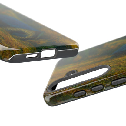 Artistic Phone Case by Tough Cases, Nature-Inspired Phone Protection, Unique Gift for Nature Lovers, Stylish Accessory, Fall Aesthetic - TRV