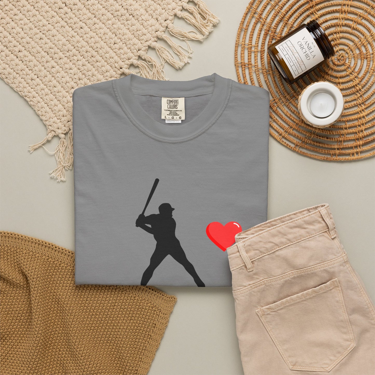 Baseball Love T-Shirt, Unisex Sports Tee, Gift for Baseball Fans, Valentine's Day Shirt, Game Day Apparel, Soft Cotton Top