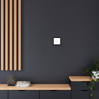 Minimal Line Art | Matte Canvas Framed