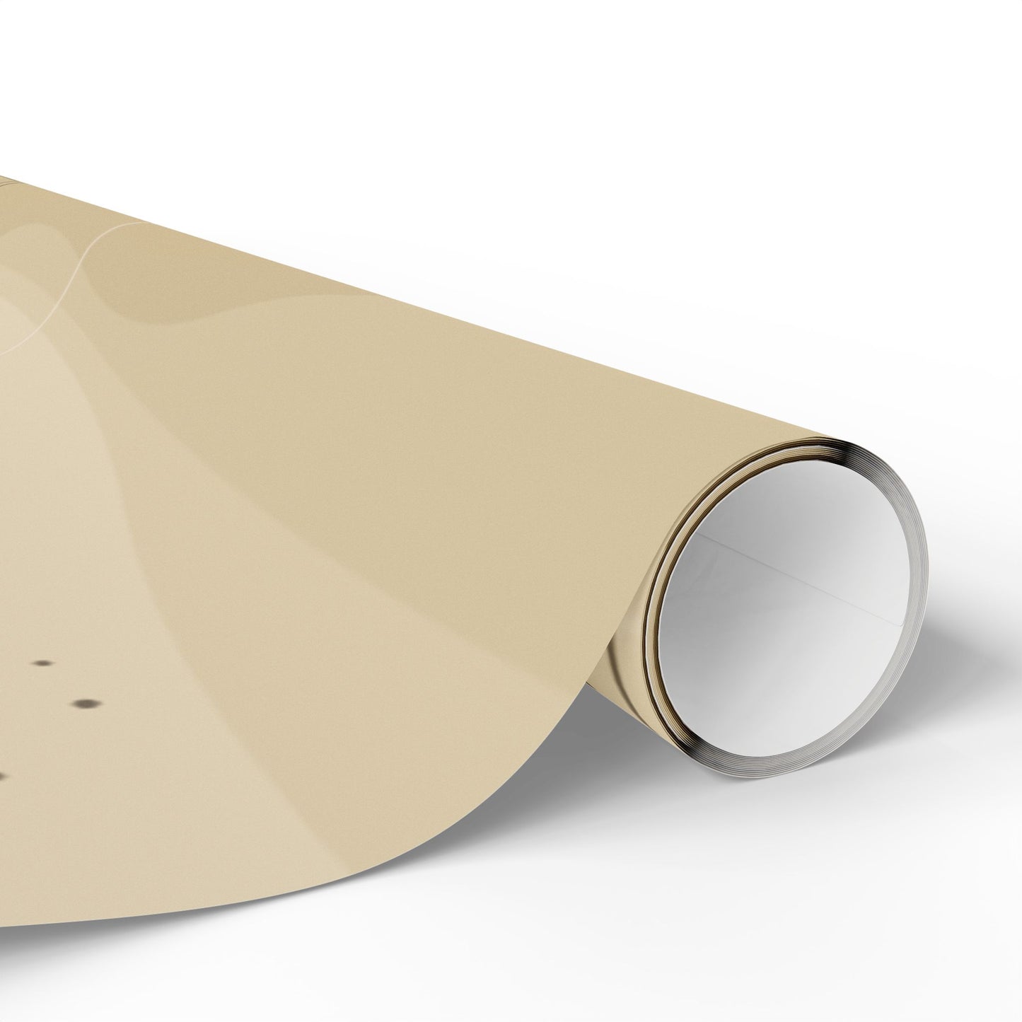 Neutral Abstract Wrapping Paper Roll — Beige Geometric Gift Wrap