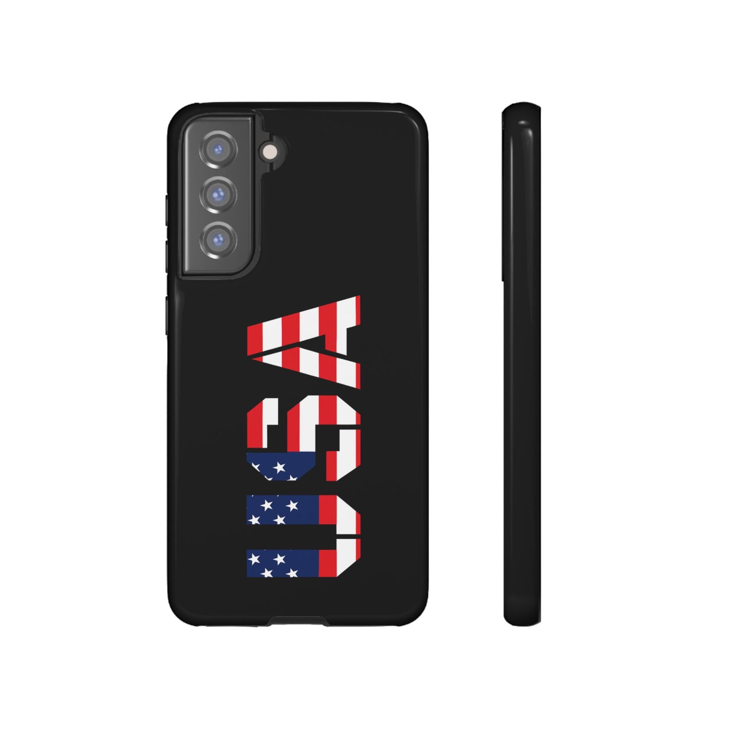 USA Flag Phone Case, Tough Phone Cover, Patriotic Gift, Independence Day Accessory, American Pride Mobile Case - TRV