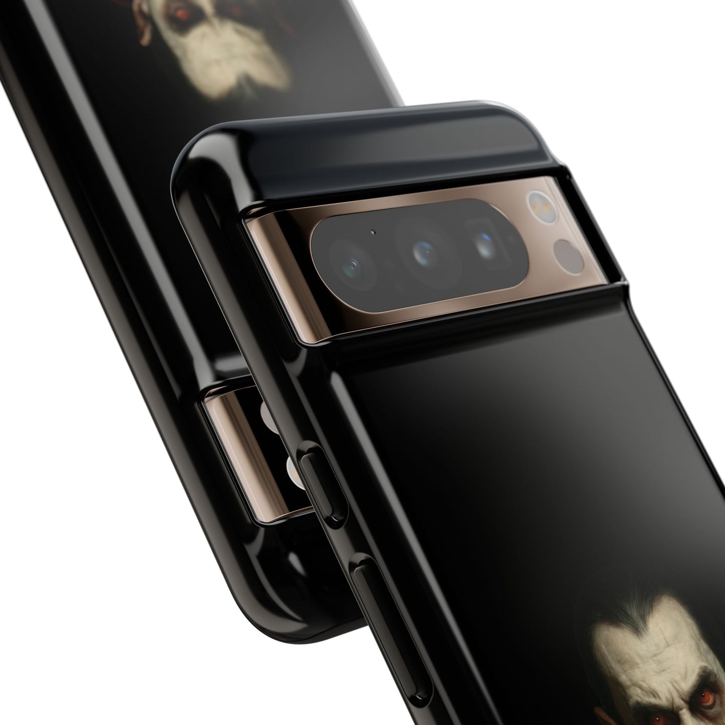 Vampire Phone Case - Tough Cases for Halloween, Gothic Decor, Gifts for Horror Fans, Spooky Accessories, Unique Cellphone Cover - TRV