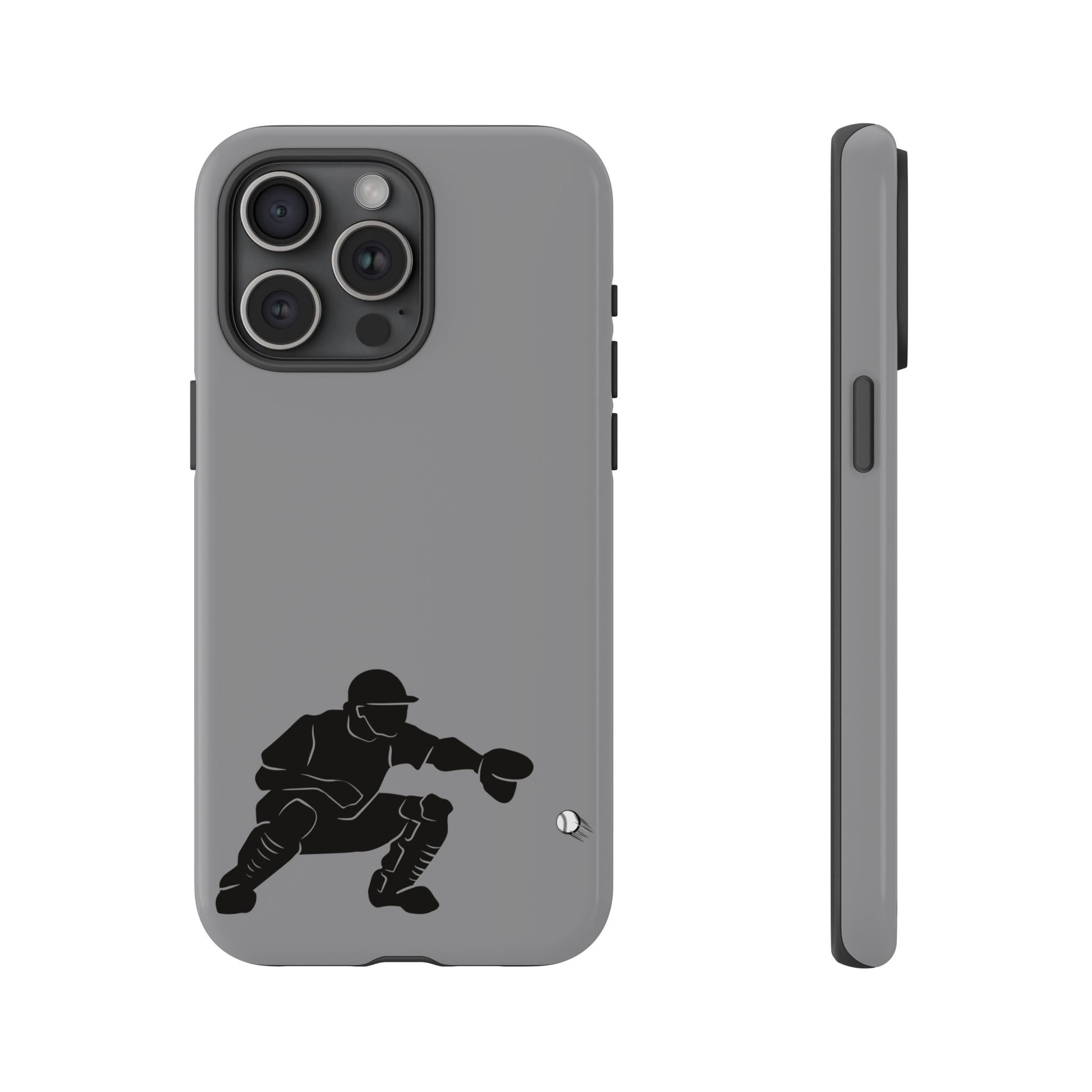 Baseball Catcher Phone Case - Tough Cases, Sports Phone Cover, Great for Athletes, Perfect Gift for Baseball Lovers, Unique Cell Phone Design - TRV