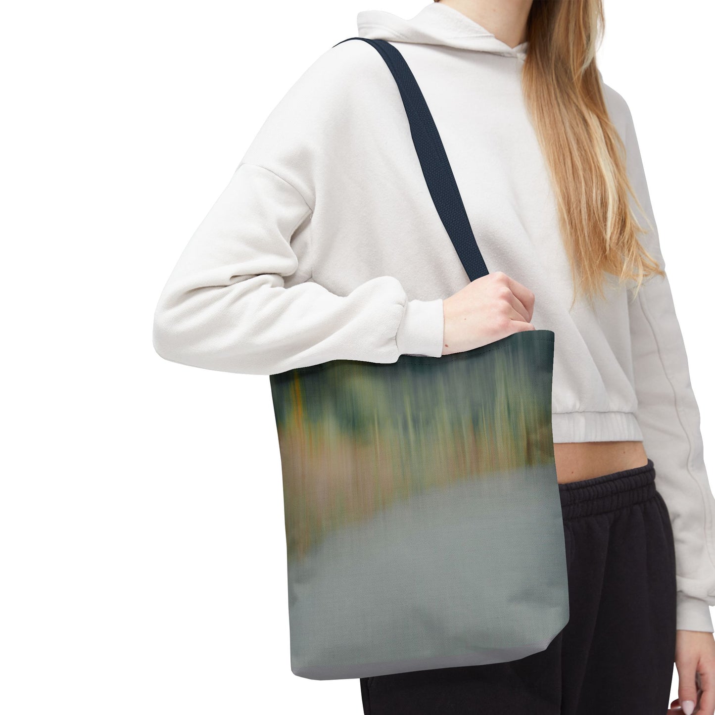 Serene Landscape Tote Bag - Stylish Eco-Friendly Carryall for Everyday Use - TRV